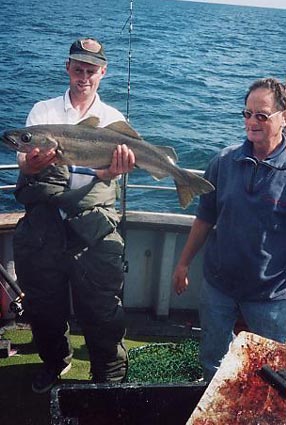 Lee from Barnsley with Specimen pollack