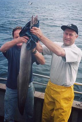 Glenn with his conger