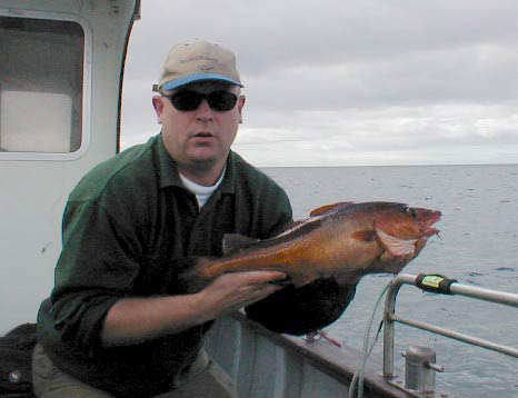Peter with Red Cod