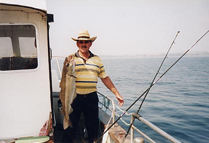 Marteen and his specimen pollack