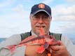 Henrik with a red gurnard