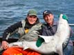 Lasse & Eoin & a lovely blue shark